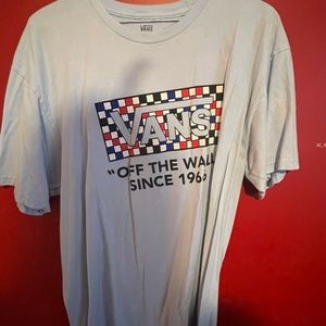 Blue vans shirt